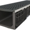 Лоток пластиковый ECOTECK Heavy 200.210.01 с решеткой чугунной Е600 (комплект) (1000*253*235)